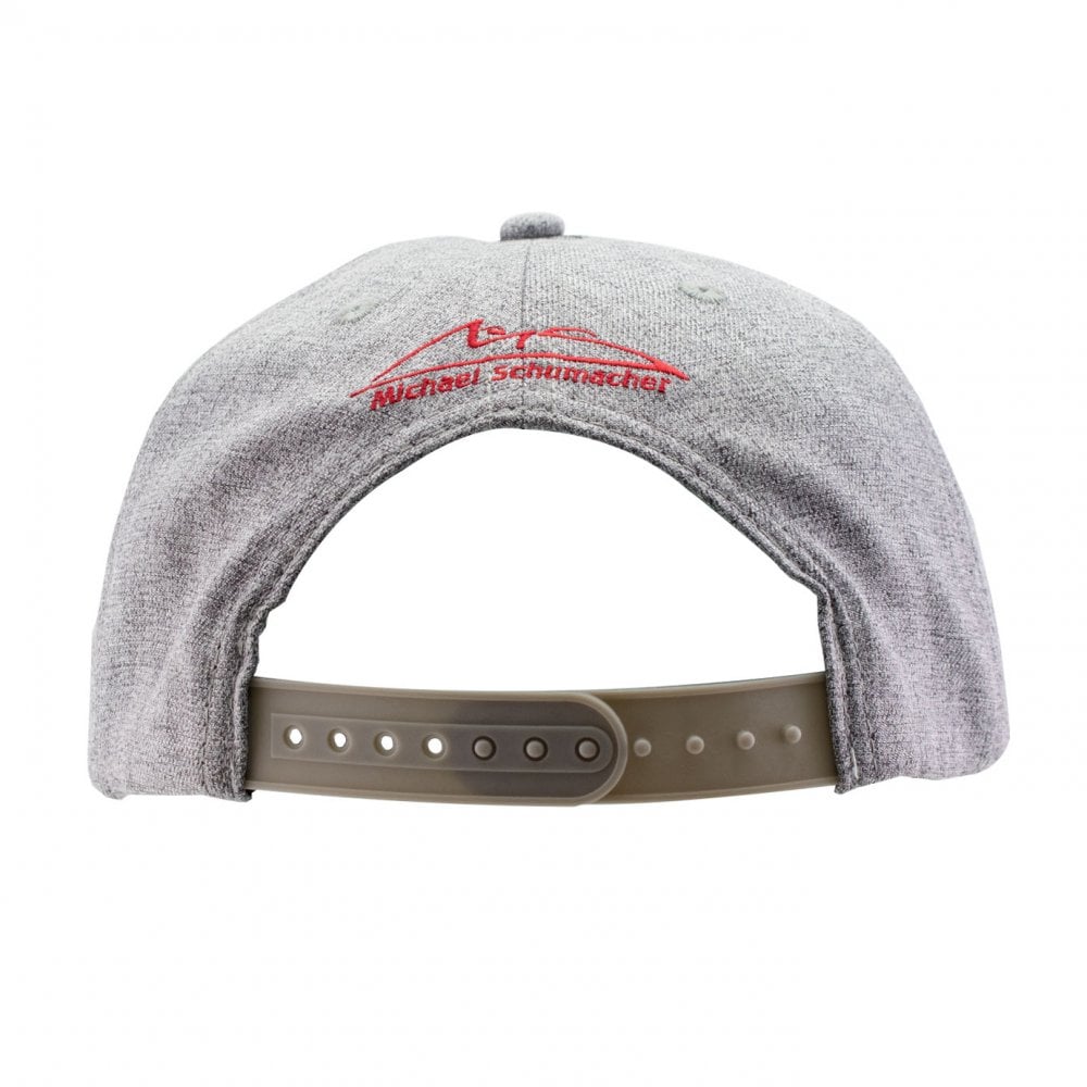Michael Schumacher Collection World Champion Flat Brim Cap Grey ADULT