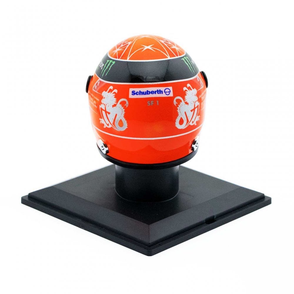 Schuberth 1:4 Mini F1 Helmet Michael Schumacher Red Final Race 2012