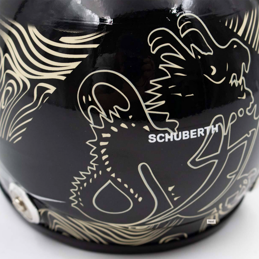 Schuberth Mercedes 1:2 Mini F1 Helmet Mick Schumacher Test Driver 2024