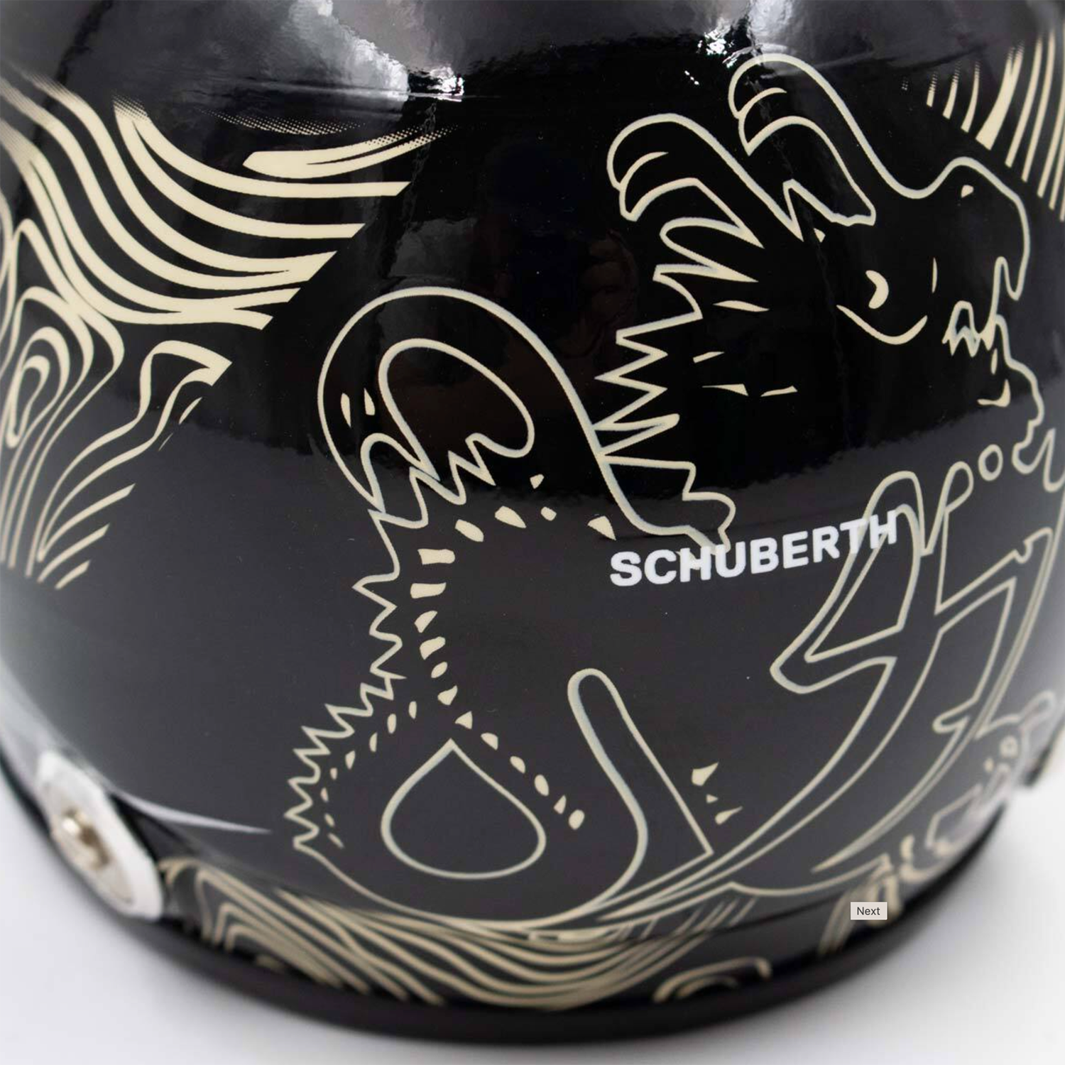 Schuberth Mercedes 1:2 Mini F1 Helmet Mick Schumacher Test Driver 2024