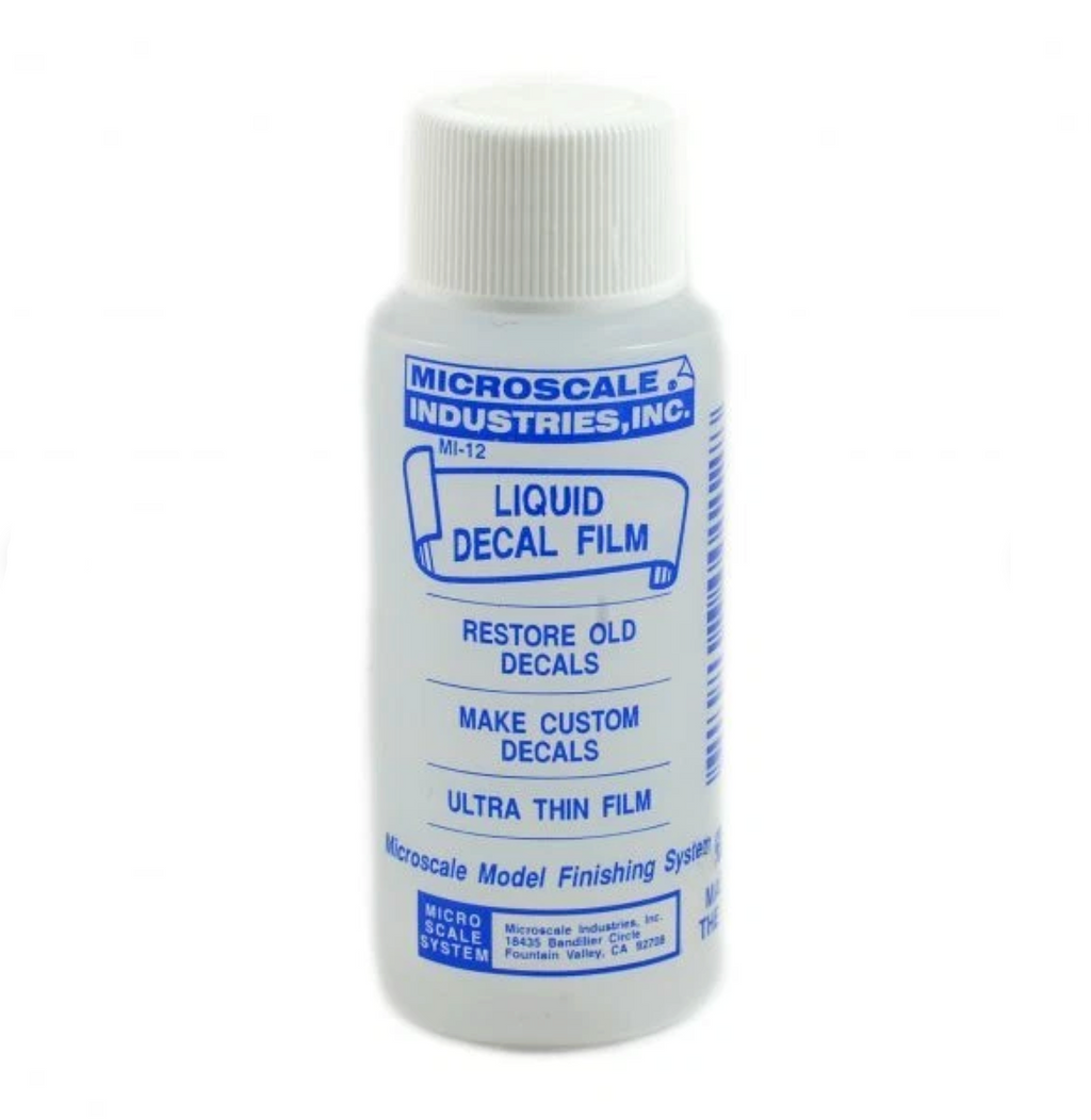 Microscale Decale Microscale Industries Liquid Decal Film - RESTORES OLD DECALS – Le Mans ...