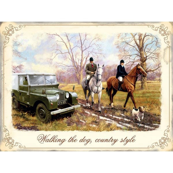 Original Metal Sign Company Wall Sign Country Style 4x4 150x200mm