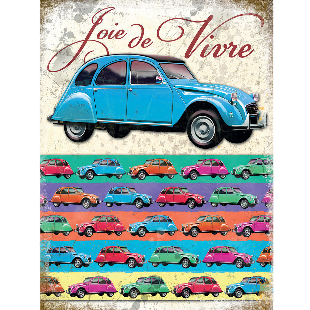 Original Metal Sign Company Wall Sign Citroen 2CV Car 150x200mm