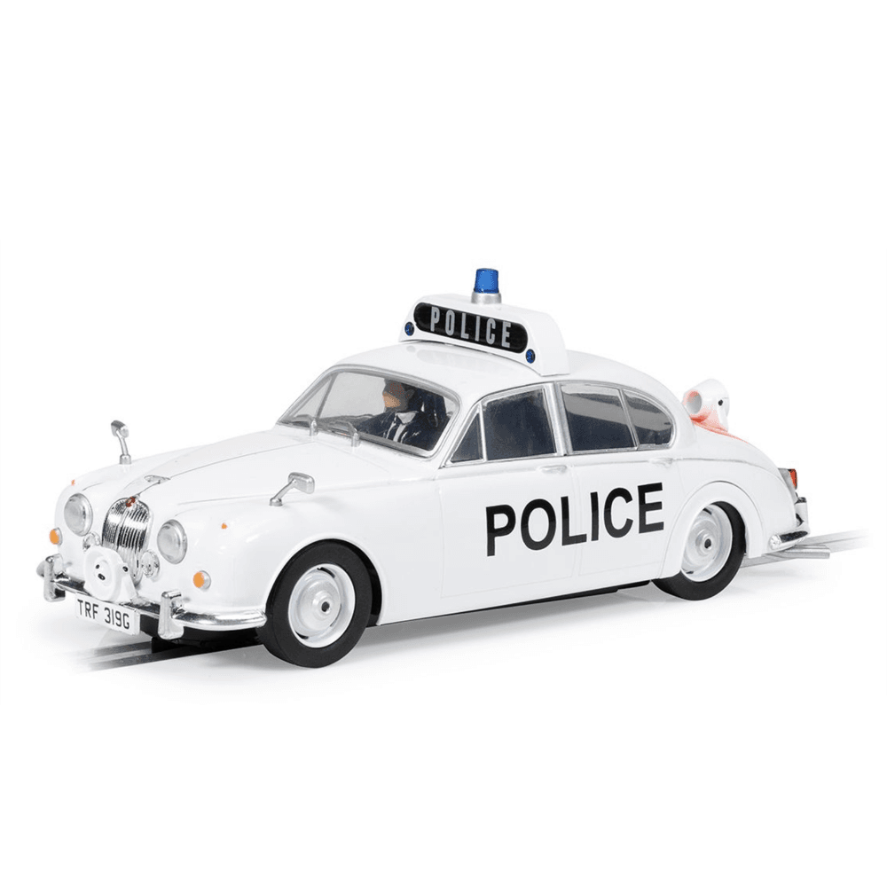 Scalextric 1:32 Slot Car Jaguar MkII Police Car