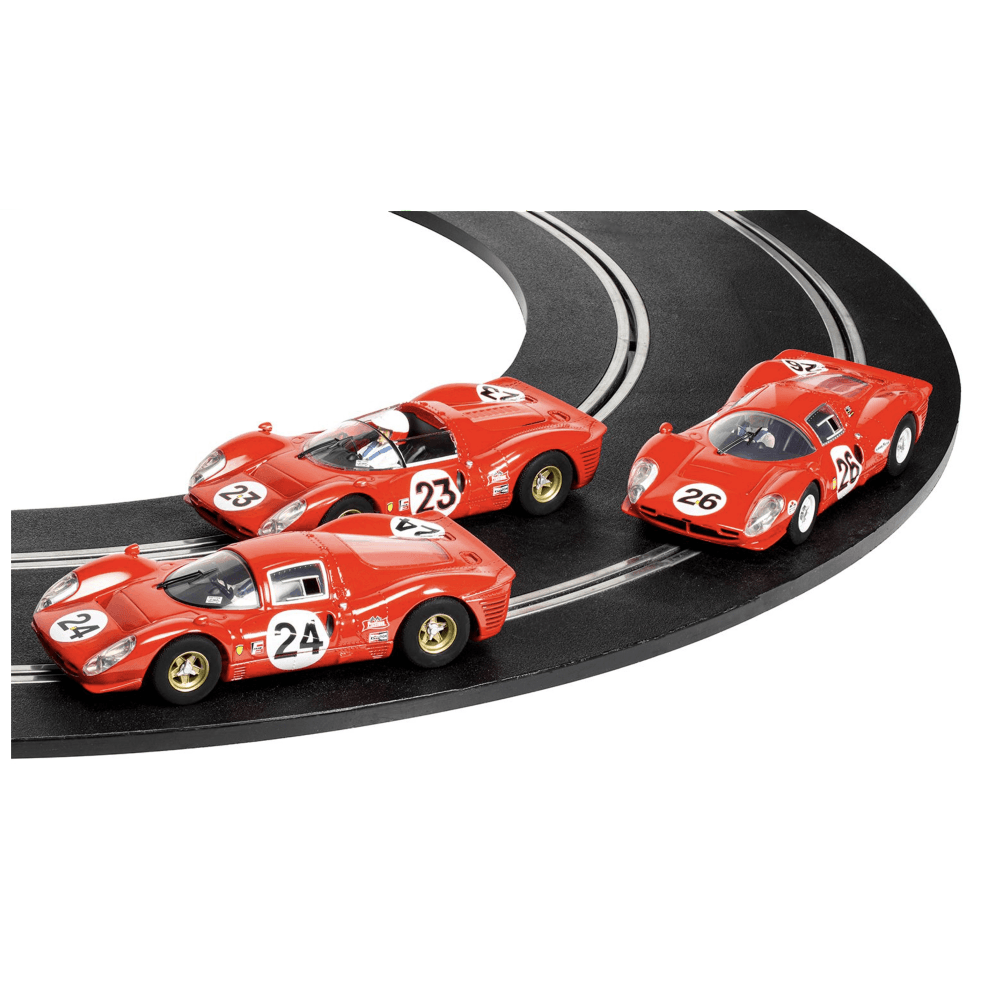 Scalextric 1:32 Slot Cars Ferrari Daytona 24 1967 Triple Pack
