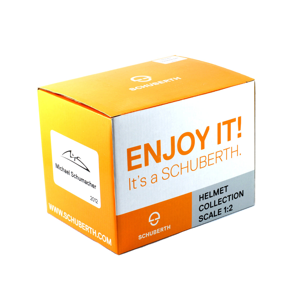 Schuberth 1:2 Mini F1 Helmet Michael Schumacher Last Race 2012